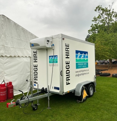 fridge trailer hire tent